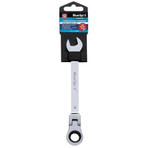 Blue Spot Tools 13mm Chrome Vanadium Ratchet Spanner Flexible Head (180°)