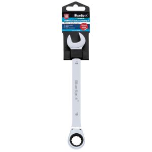 Blue Spot Tools 15mm Chrome Vanadium Ratchet Spanner Fixed Head