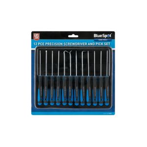 Blue Spot Tools 12 PCE Precision Screwdriver and Pick Set