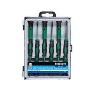 Blue Spot Tools 6 PCE Precision Torx Screwdriver Set