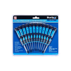 Blue Spot Tools 12 PCE Precision Screwdriver and Pick Set - Blue Spot Tools