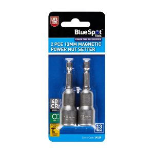 Blue Spot Tools 2 PCE 13mm Magnetic Power Nut Setter 