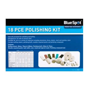 Blue Spot Tools 18 PCE Polishing Kit