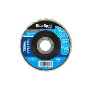 Blue Spot Tools 115mm (4.5") Felt Flap Wheel