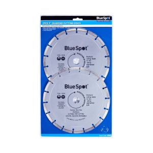 Blue Spot Tools 2 PCE 230mm (9") Segmented Diamond Dry Cutting Disc