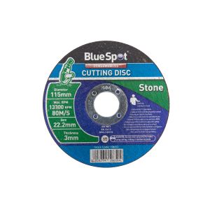 Blue Spot Tools 115mm (4.5") Stone Cutting Disc