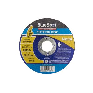 Blue Spot Tools 115mm (4.5") Metal Cutting Disc