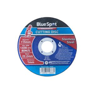 Blue Spot Tools 115mm (4.5") Stainless Steel Cutting Disc