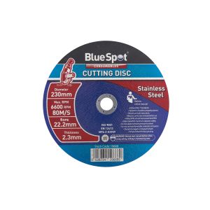 Blue Spot Tools 230mm (9") Stainless Steel Cutting Disc