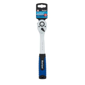 Blue Spot Tools 1/2" Soft Grip Ratchet (72 Teeth)