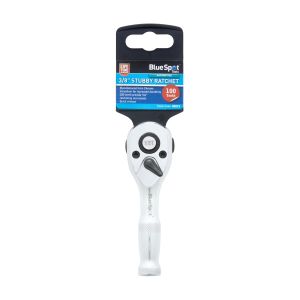 Blue Spot Tools 3/8" Stubby Ratchet (100 Teeth)