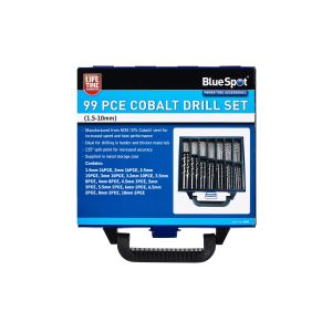 Blue Spot Tools 99 PCE Cobalt Drill Set (1.5-10mm)