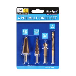 Blue Spot Tools 4 PCE Multi Drill Set
