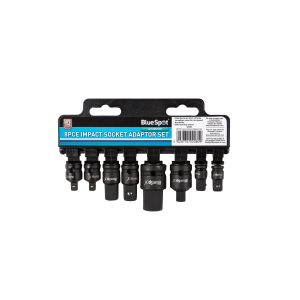 Blue Spot Tools 8 PCE Impact Socket Adaptor Set (1/4"-3/4")