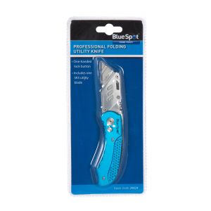 Blue Spot Tools Professional Folding Utility Knife