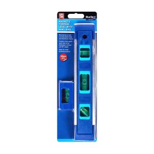 Blue Spot Tools 225mm (9") Magnetic Torpedo Level With Mini Level