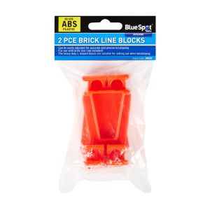 Blue Spot Tools 2 PCE Brick Line Blocks