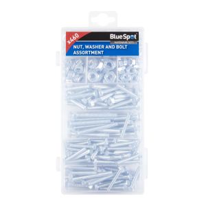 Blue Spot Tools 460 PCE Assorted Nut, Washer And Bolt Set