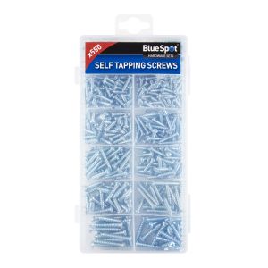 Blue Spot Tools 550 PCE Assorted Self Tapping Screw Set