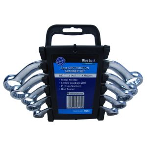 Blue Spot Tools 5 PCE Metric Obstruction Spanner Set (8-22mm)