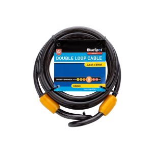 Blue Spot Tools 2.5m x 8mm Double Loop Cable