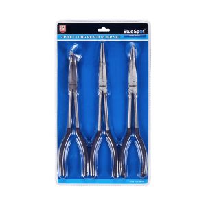 Blue Spot Tools 3 PCE 280mm (11") Long Reach Plier Set