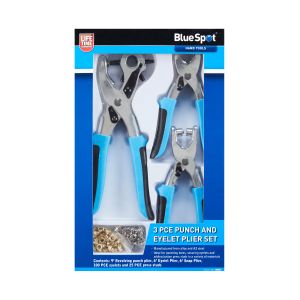 Blue Spot Tools 3 PCE Punch And Eyelet Plier Set