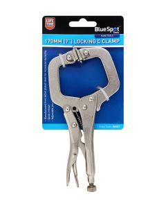Blue Spot Tools 170mm (7") Locking C Clamp