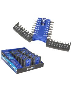 Blue Spot Tools 33 PCE Compact Screwdriver Bit Set With Chuck