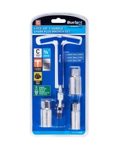 Blue Spot Tools  4Pce 3/8" T-Handle Spark Plug Wrench Set