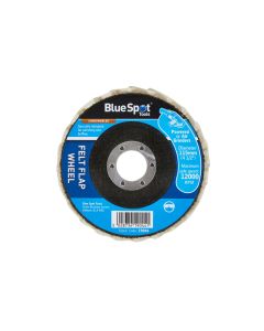 Blue Spot Tools 115mm (4.5") Felt Flap Wheel