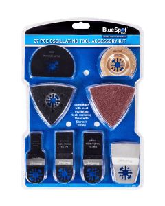 Blue Spot Tools 27 PCE Oscillating Tool Accessory Kit