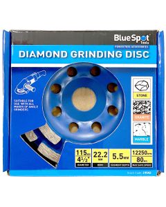 Blue Spot Tools 115mm (4 1/2") Diamond Grinding Disc