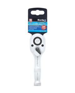 Blue Spot Tools 1/2" Stubby Ratchet (100 Teeth)