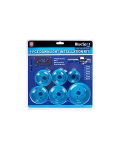 Blue Spot Tools 9 PCE Downlight Installation Kit (51-86mm)