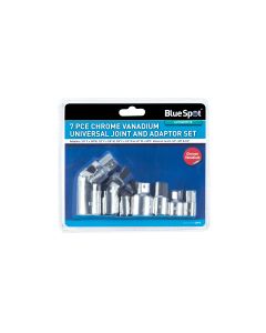 Blue Spot Tools 7 PCE Universal Joint And Adaptor Set