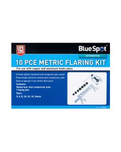 Blue Spot Tools 10 PCE Metric Flaring Kit