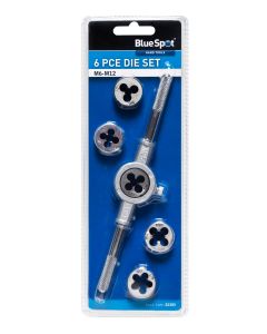 Blue Spot Tools 6 PCE Die Set (M6-M12)