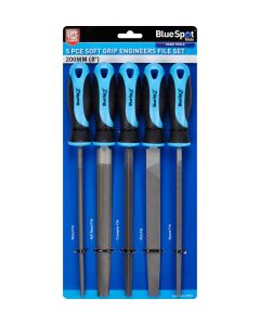Blue Spot Tools 5 PCE 200mm (8") Soft Grip File Set