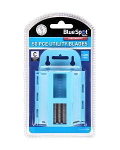 Blue Spot Tools 50 PCE Utility Blades In Dispenser