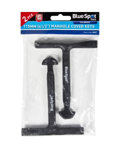 Blue Spot Tools 2PCE 115MM (4 1/2") Manhole Cover Keys