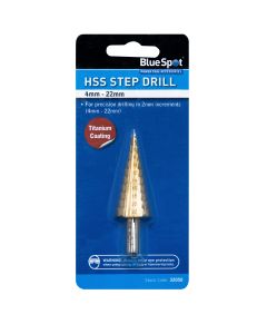 Blue Spot Tools HSS Step Drill (4-22mm)