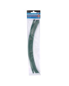 Blue Spot Tools 10 PCE 300mm (12") 1/8" Green Heat Shrink Tubing