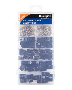 Blue Spot Tools 170 PCE Assorted U-Clip and Screw Set