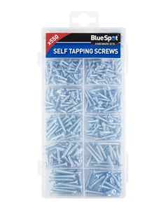 Blue Spot Tools 550 PCE Assorted Self Tapping Screw Set