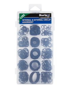 Blue Spot Tools 285 PCE Assorted Internal and External Circlip Set