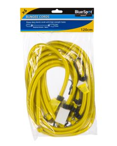 Blue Spot Tools 6 PCE 120cm Bungee Cord Set