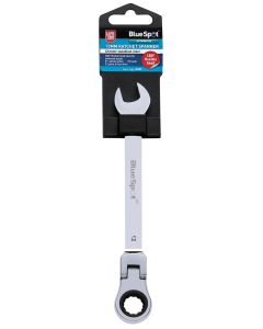 Blue Spot Tools 13mm Chrome Vanadium Ratchet Spanner Flexible Head (180°)