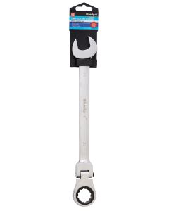 Blue Spot Tools 24mm Chrome Vanadium Ratchet Spanner Flexible Head (180°)