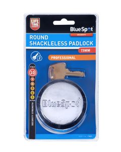 Blue Spot Tools 73mm Round Shackleless Padlock
